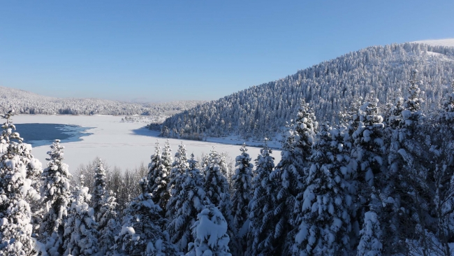 Kar yağışı Abant ve Kartalkaya'ya ilgiyi arttırdı